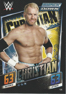 WWE Topps Slam Attax 2015 Then Now Forever Trading Card Christian No.125