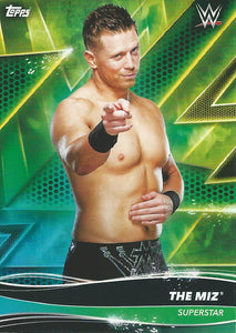 Topps WWE Superstars 2021 Trading Cards The Miz No.125