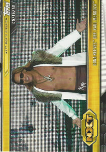 WWE Topps NXT 2019 Trading Cards Kona Reeves No.25