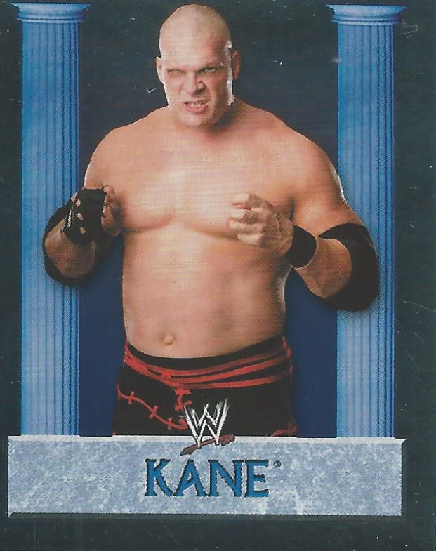 WWE Merlin Heros 2008 Stickers Kane Foil No.125