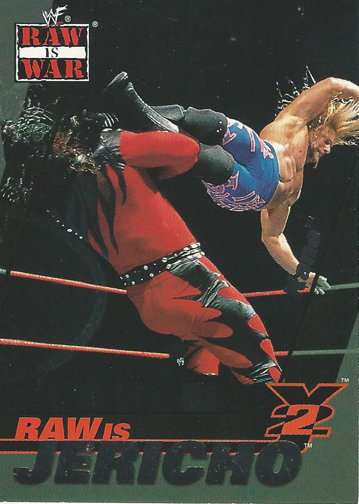 WWF Fleer Raw 2001 Trading Cards Chris Jericho 6 of 15