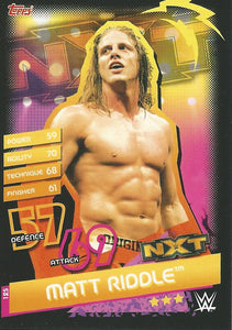 WWE Topps Slam Attax Reloaded 2020 Trading Card Matt Riddle No.125 NXT