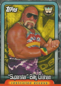 WWE Topps Insider 2006 Trading Card Billy Graham L19