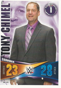 WWE Topps Slam Attax Rivals 2014 Trading Card Tony Chimel No.125