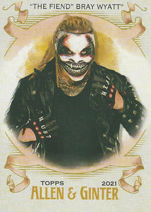 WWE Topps Heritage 2021 Trading Card Bray Wyatt AG-25