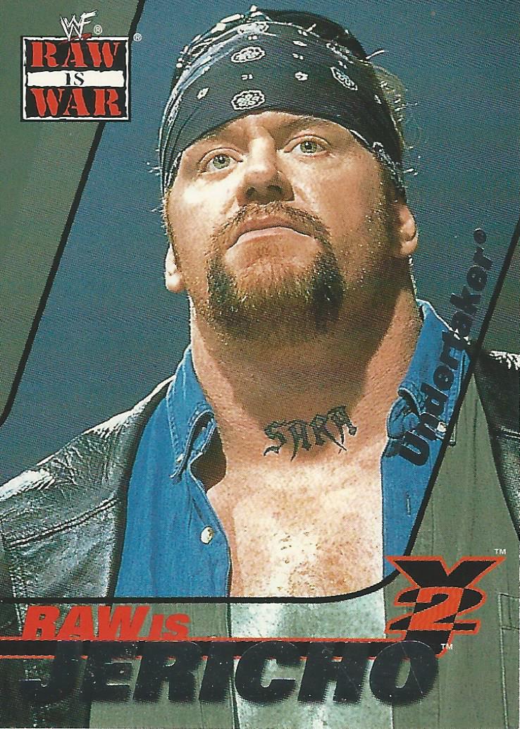 WWF Fleer Raw 2001 Trading Cards Undertaker 7 of 15