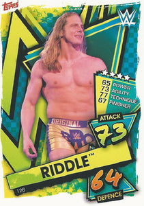 WWE Topps Slam Attax 2021 Trading Card Riddle No.126