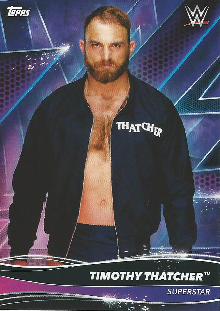 Topps WWE Superstars 2021 Trading Cards Timothy Thatcher No.126