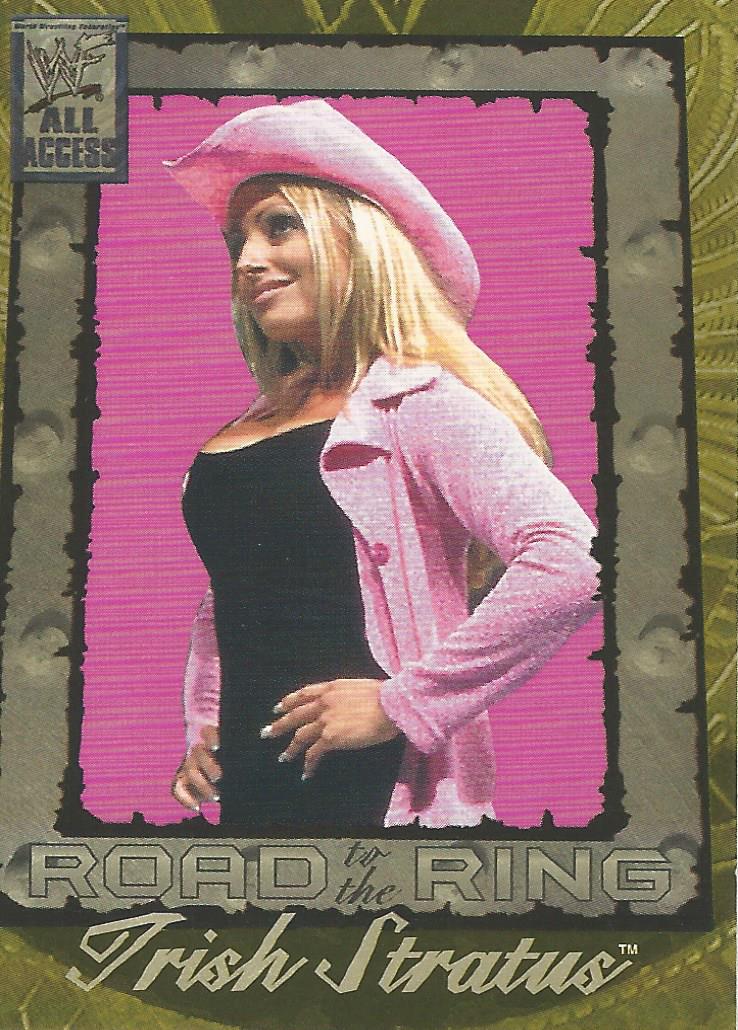 WWF Fleer All Access Trading Cards 2002 Trish Stratus No.94