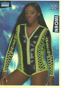 WWE Panini 2022 Sticker Collection Naomi Foil No.126