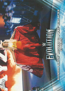 WWE Topps Women Division 2019 Trading Card Alundra Blayze WE2