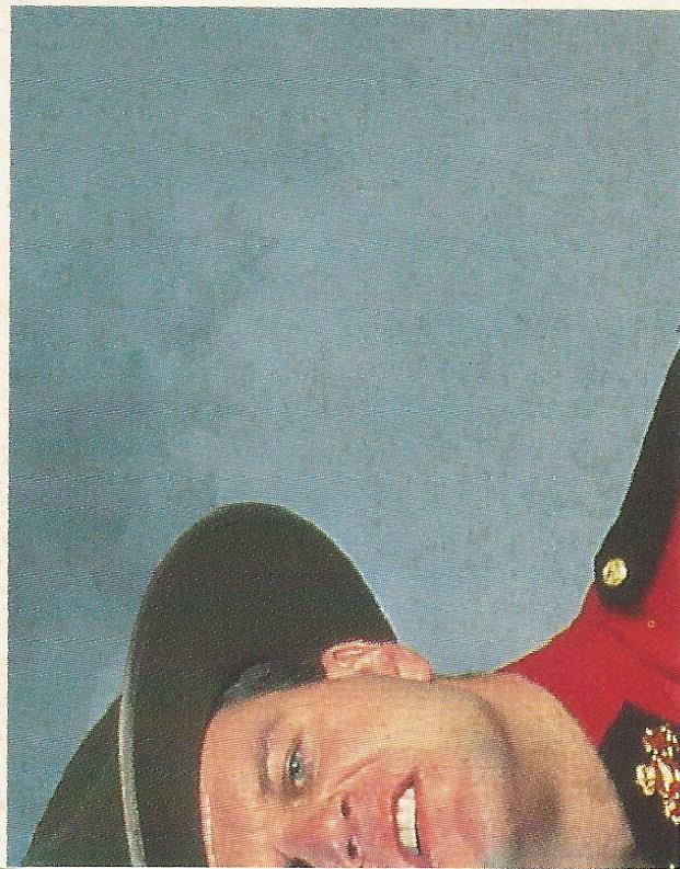 WWF Merlin Stickers 1991 The Mountie No.126