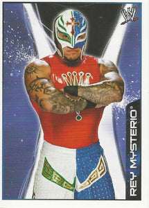 WWE Topps A-Z Sticker Collection 2014 Rey Mysterio No.127