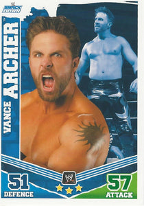 WWE Topps Slam Attax Mayhem 2010 Trading Card Vance Archer No.127