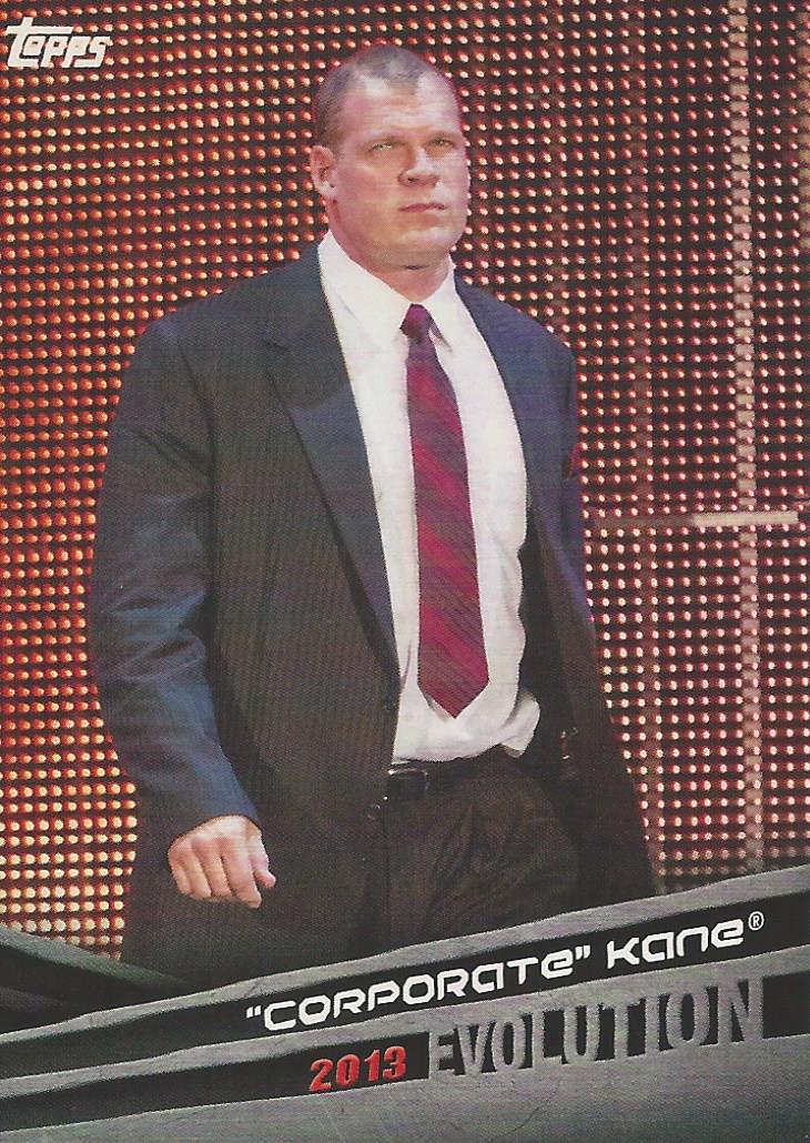 WWE Topps 2018 Trading Cards Kane E28