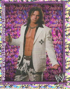 WWE Topps Superstars Uncovered 2007 Sticker Collection John Morrison Foil No.128