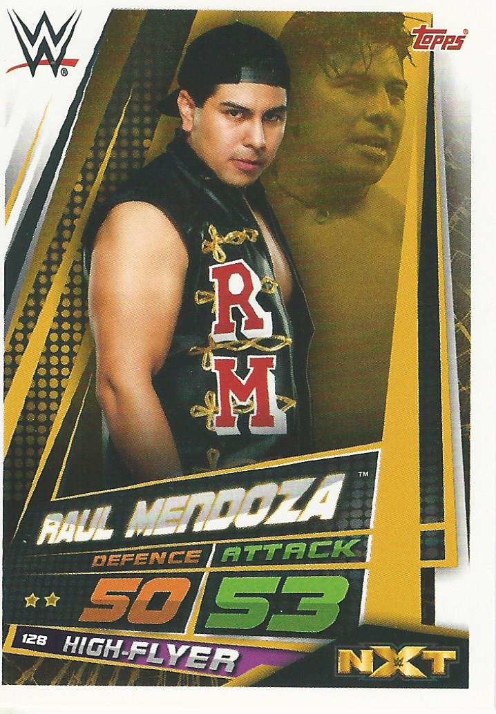 WWE Topps Slam Attax Universe 2019 Trading Card Raul Mendoza No.128