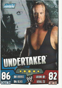 WWE Topps Slam Attax Rumble 2011 Trading Card Undertaker No.128