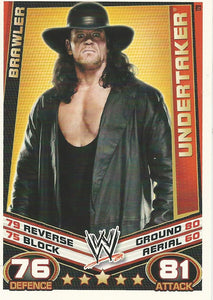 WWE Topps Slam Attax Rebellion 2012 Trading Card Undertaker No.128