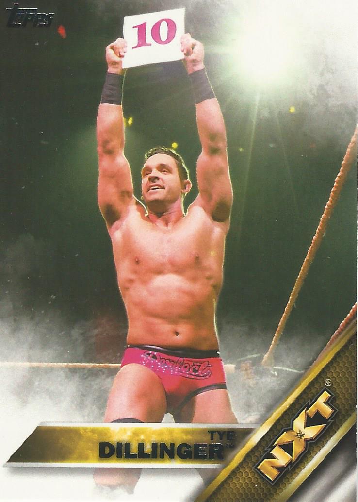 WWE Topps 2016 Trading Cards Tye Dillinger No.28