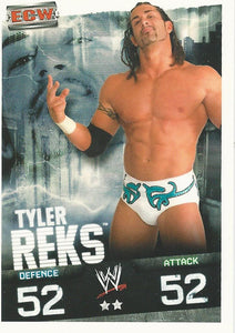 WWE Topps Slam Attax Evolution 2010 Trading Cards Tyler Reks No.128