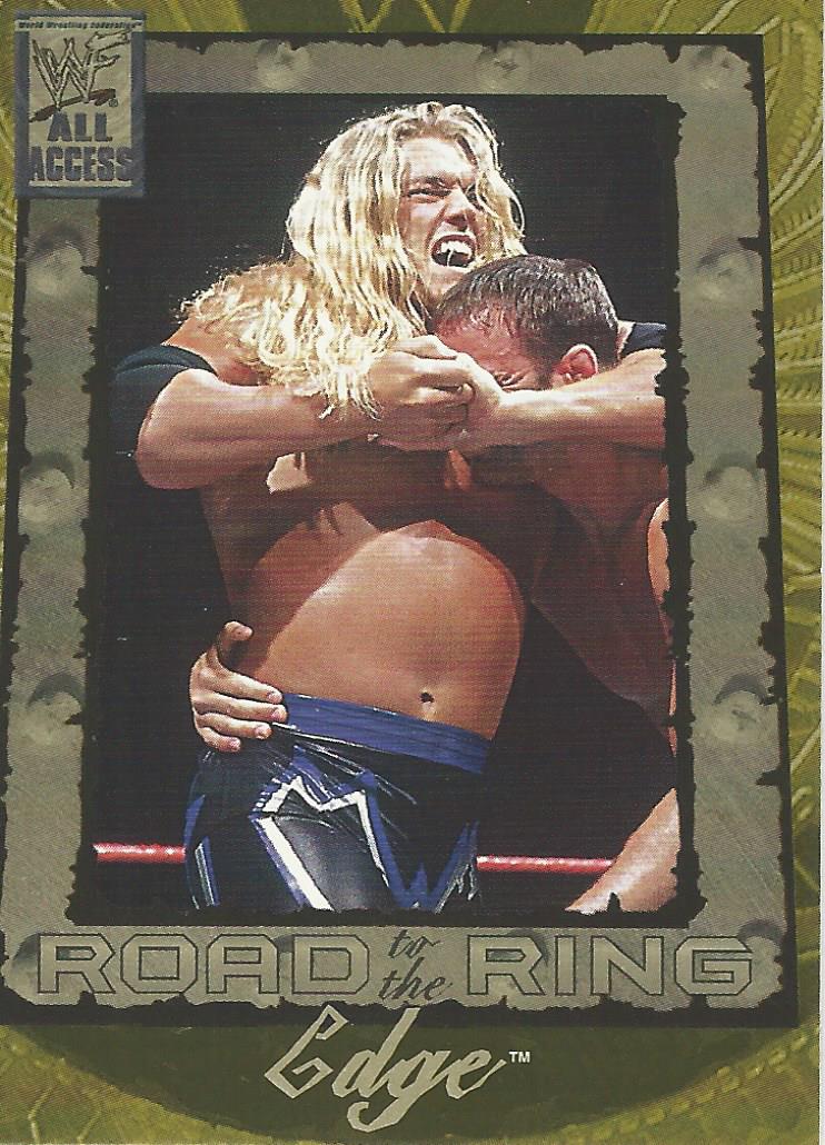 WWF Fleer All Access Trading Cards 2002 Edge No.84