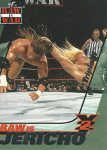 WWF Fleer Raw 2001 Trading Cards Chris Jericho 9 of 15
