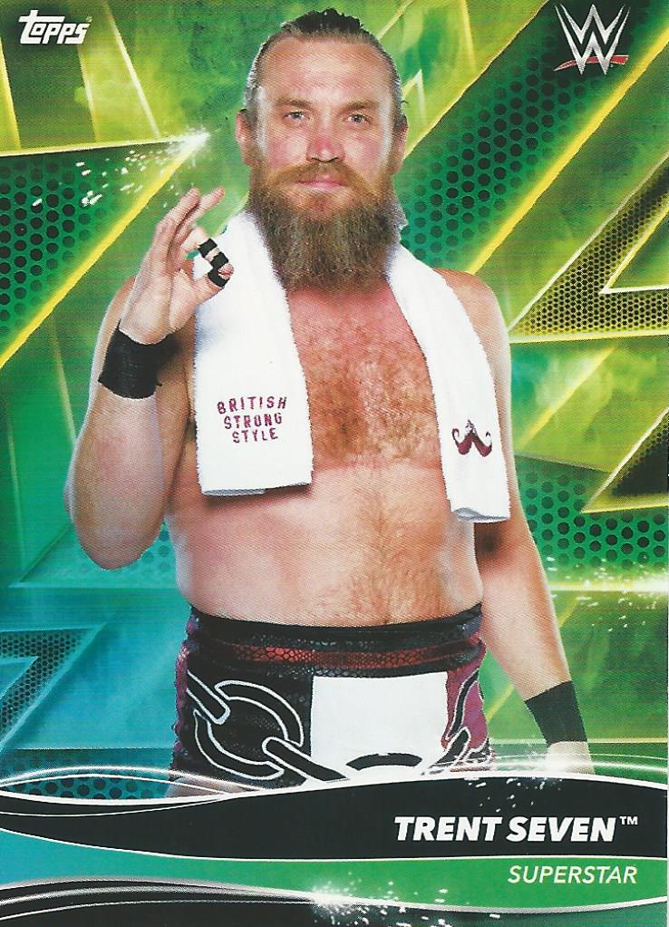 Topps WWE Superstars 2021 Trading Cards Trent Seven No.129