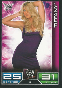 WWE Topps Slam Attax 2008 Trading Cards Tiffany No.129