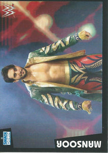 WWE Panini 2022 Sticker Collection Mansoor No.129