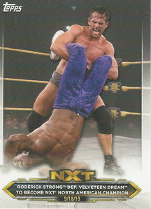 WWE Topps NXT 2020 Trading Cards Roderick Strong No.29