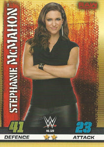 WWE Topps Slam Attax 10th Edition Trading Card 2017 Stephanie McMahon No.129