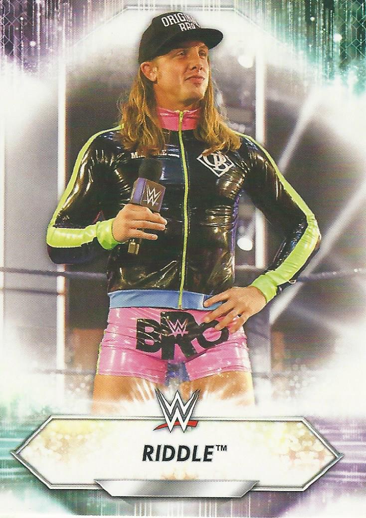 WWE Topps 2021 Trading Cards Riddle No.129