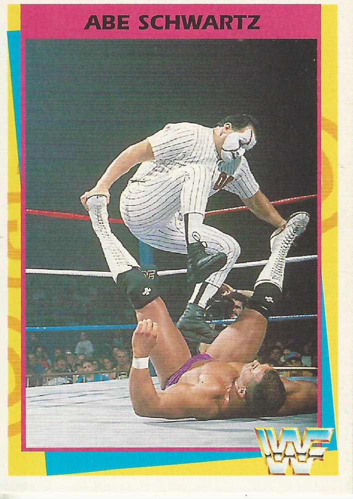 WWF Merlin Trading Card 1995 Abe Schwartz No.129