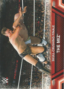 WWE Topps Then Now Forever 2017 Trading Card The Miz No.F29