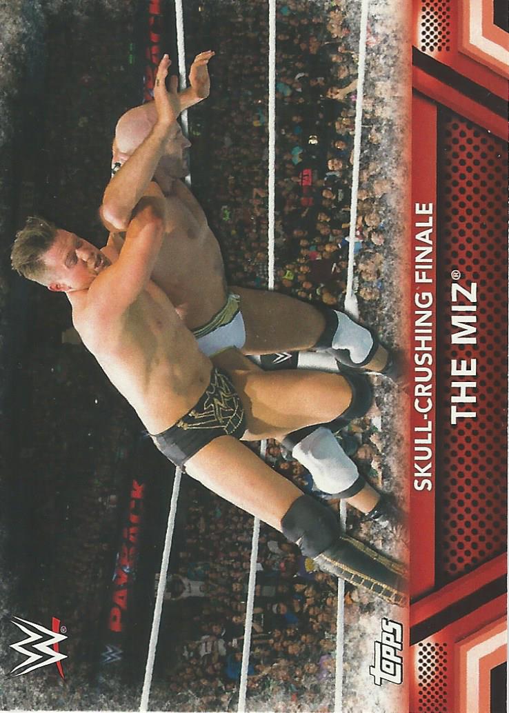 WWE Topps Then Now Forever 2017 Trading Card The Miz No.F29