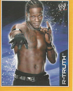 WWE Topps A-Z Sticker Collection 2014 R-Truth No.129