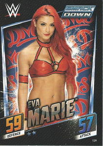 WWE Topps Slam Attax 2015 Then Now Forever Trading Card Eva Marie No.129