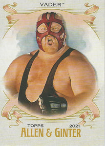 WWE Topps Heritage 2021 Trading Card Vader AG-29