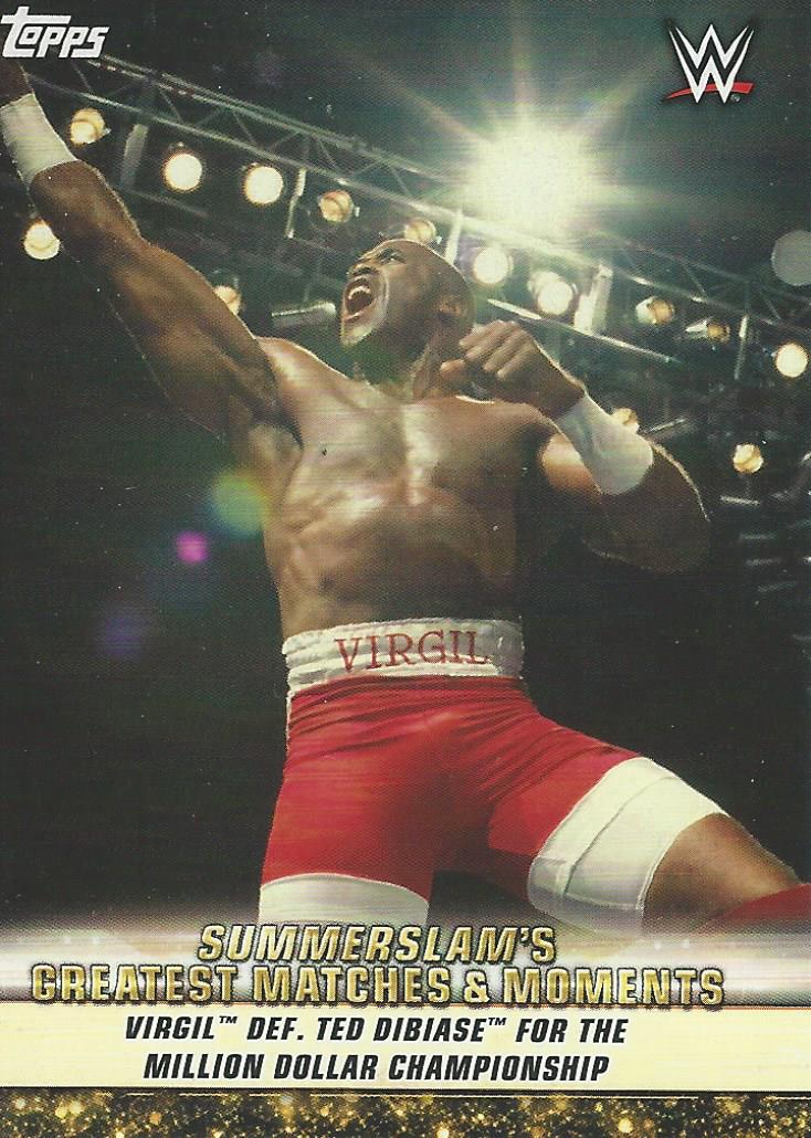 WWE Topps Summerslam 2019 Trading Card Virgil GM-6