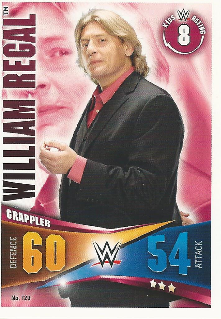 WWE Topps Slam Attax Rivals 2014 Trading Card William Regal No.129