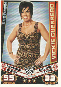 WWE Topps Slam Attax Rebellion 2012 Trading Card Vickie Guerrero No.129