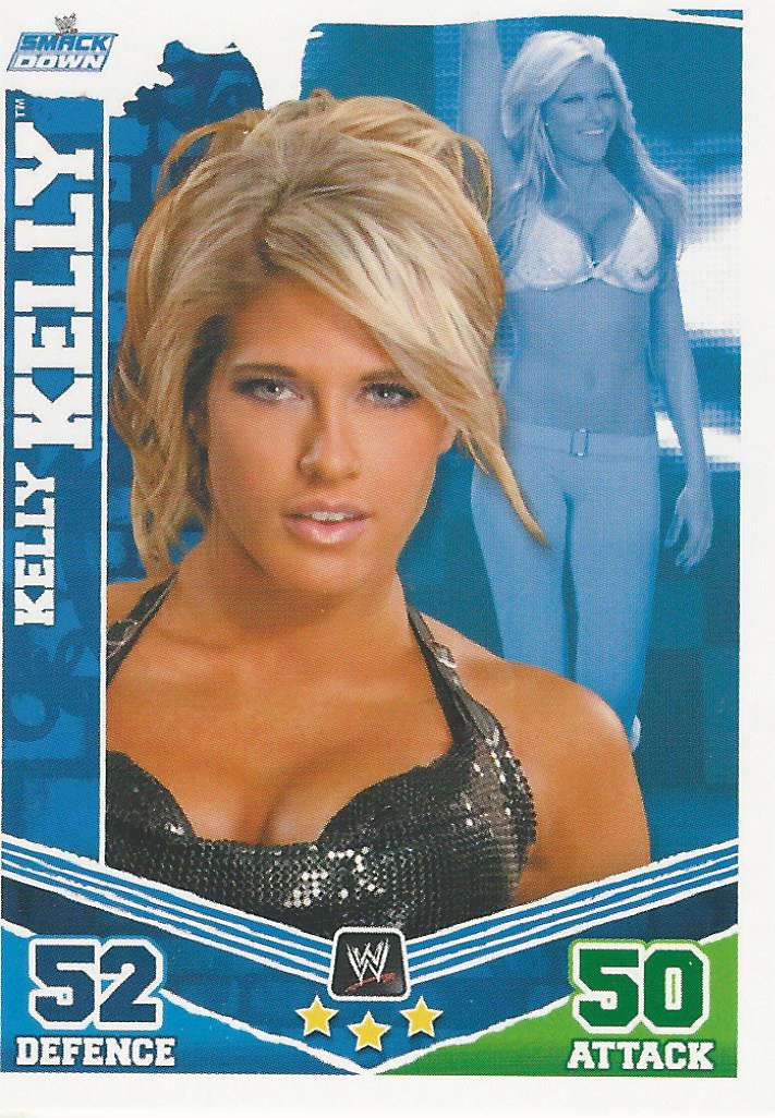 WWE Topps Slam Attax Mayhem 2010 Trading Card Kelly Kelly No.129