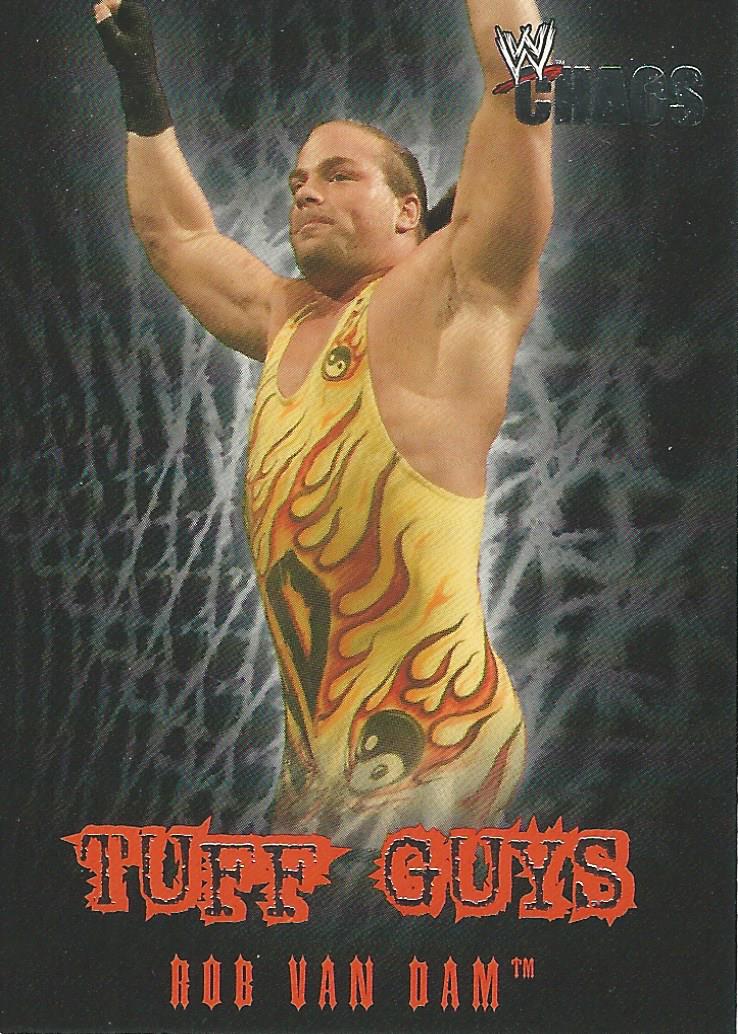 WWE Fleer Chaos Trading Card 2004 Rob Van Dam TE 7 of 12