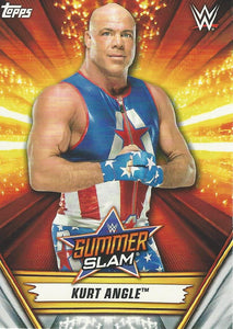 WWE Topps Summerslam 2019 Trading Card Kurt Angle No.12