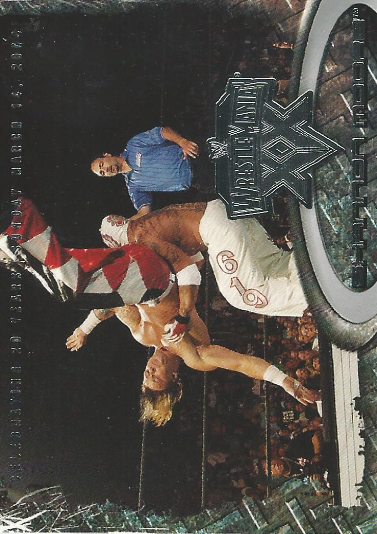 WWE Fleer Wrestlemania XX Trading Card 2004 Shannon Moore No.12