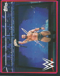 WWE Topps Road to Wrestlemania Stickers 2021 Drew McIntyre No.12