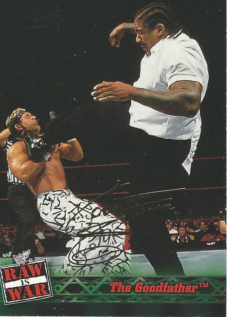 WWF Fleer Raw 2001 Trading Cards Goodfather No.12