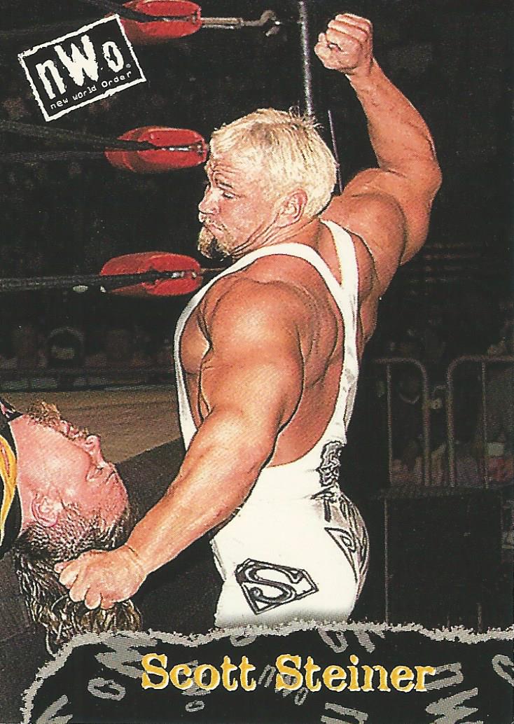 WCW/NWO Topps 1998 Trading Card Scott Steiner No.12