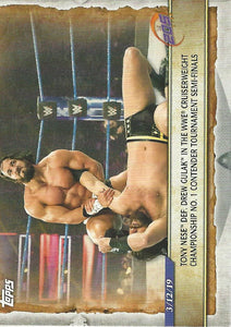WWE Topps Road to Wrestlemania 2020 Trading Cards Tony Nese No.12